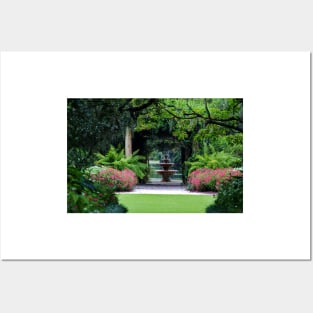 Focal Point In The Garden Posters and Art